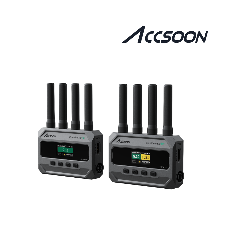 Accsoon CineView SE 4K 액순씨네뷰 무선 영상 전송 송수신기 세트