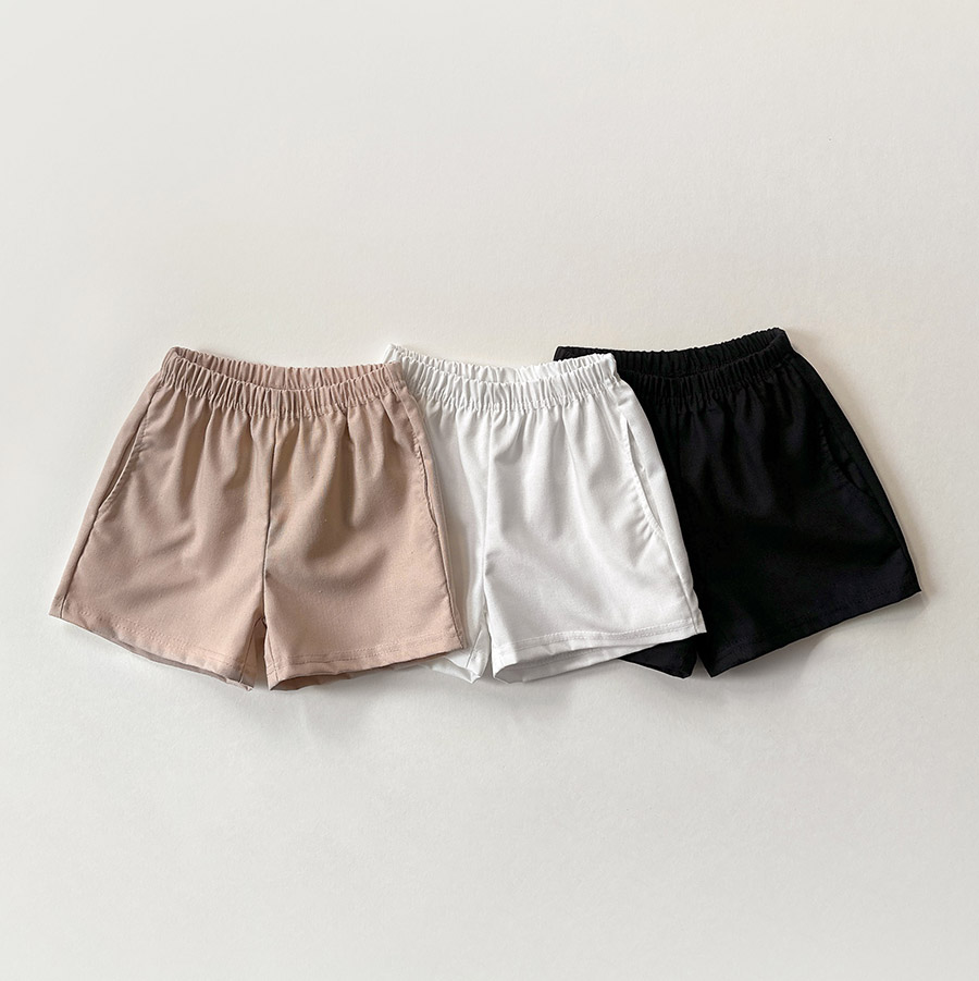 유아 아동 키즈 여름 3부 반바지 남아 여아 편한 밴딩 팬츠 W 오도도 - 상품 이미지
