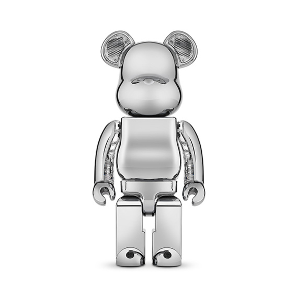 베어브릭 오디오 블루투스 스피커 BEARBRICK 400% 크롬 메탈 콜렉션 인테리어 - 상세 이미지 3