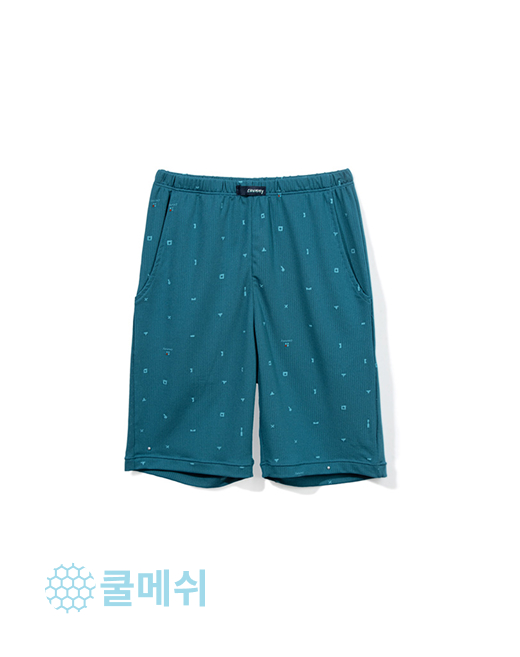 아동 주니어 쿨메쉬 딥블루 주머니 반바지 HS09 - 상품 이미지