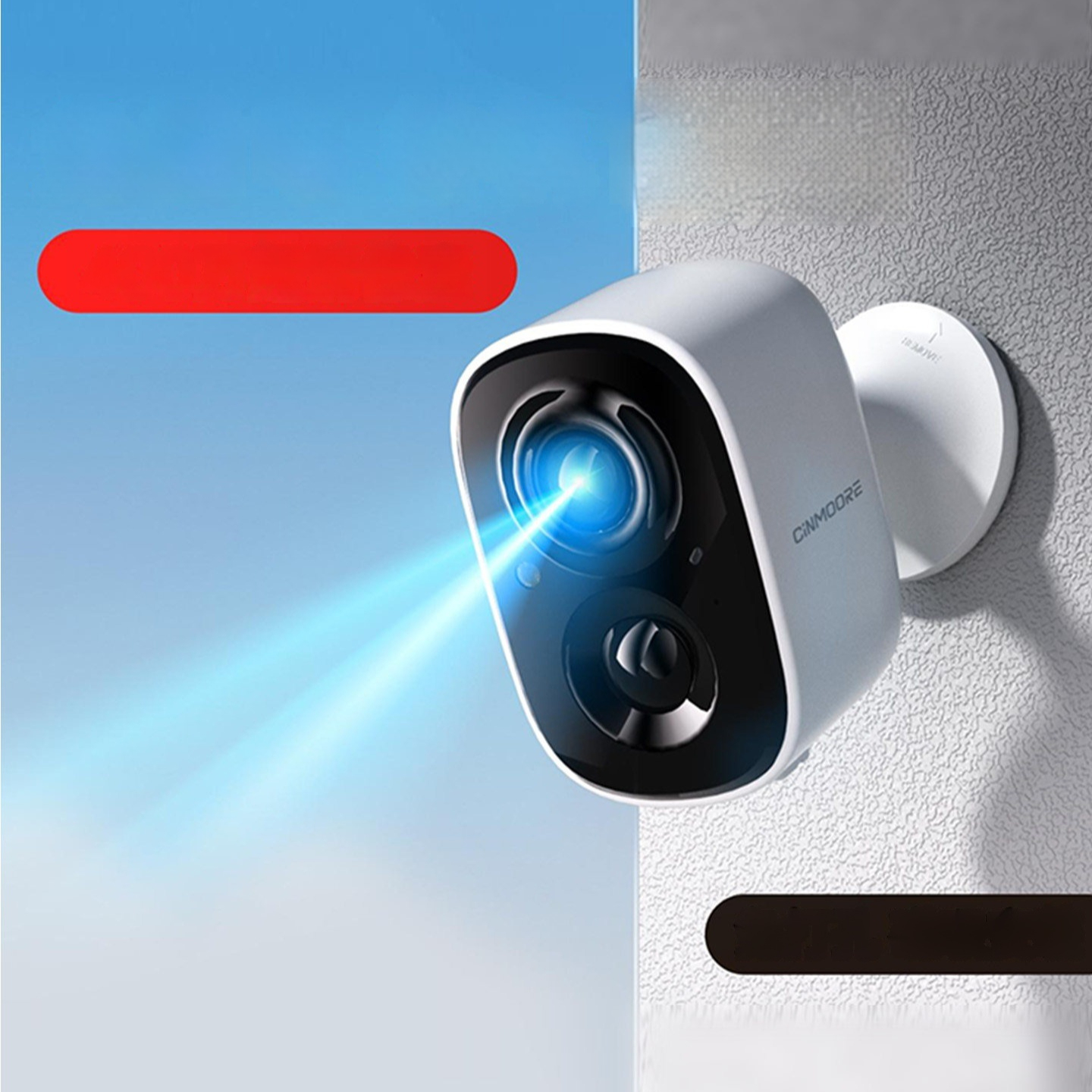 무선 CCTV 현관 감시카메라 보안카메라 스마트홈 가정용보안 - 상품 이미지