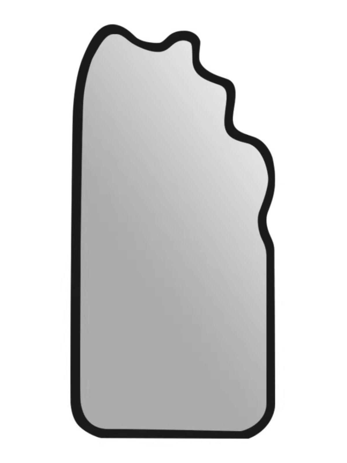 전신거울 비정형 대형 프레임 명품거울 미용실 와이드 60x160CM블랙 - 상세 이미지 5