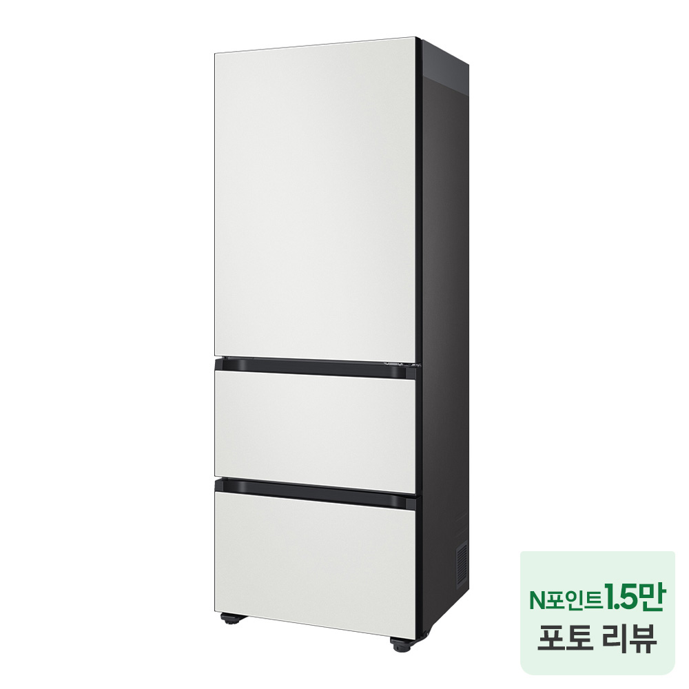 삼성 비스포크 김치냉장고 3도어 1등급 키친핏 RQ33DB74C1AP 색상선택