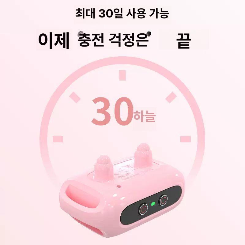 울음방지기 고양이 애완동물 충전식 목걸이 진동 반려견 스마트 야옹 방지 목걸이 0-36cm조절가능 - 상세 이미지 4