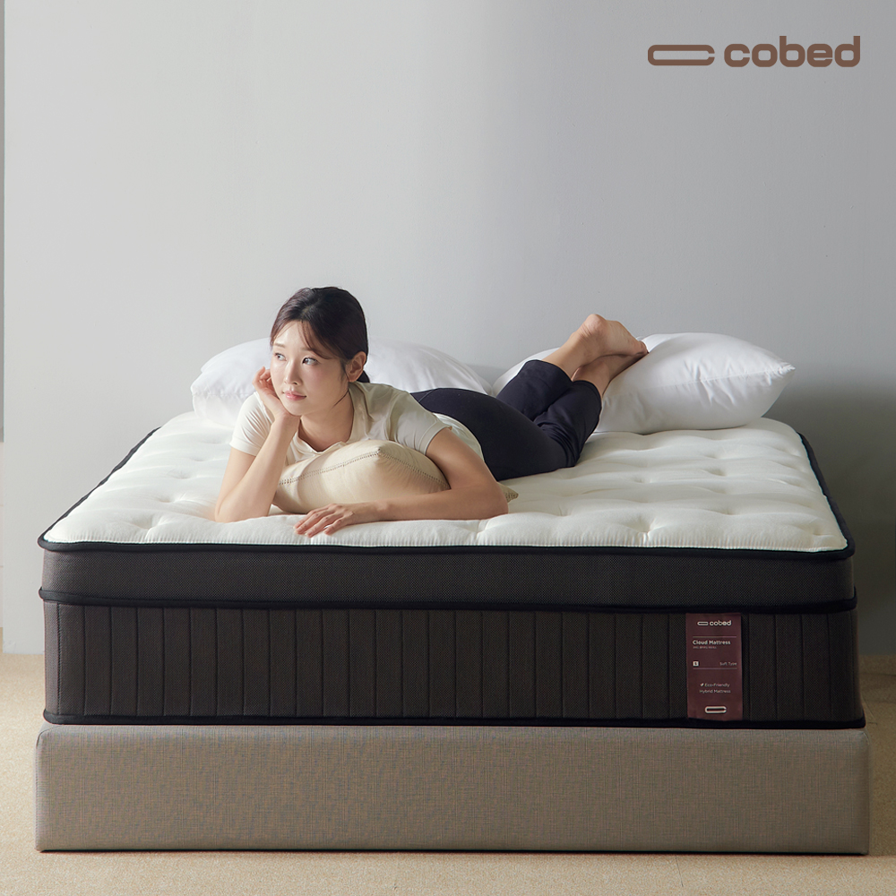 [코베드] 클라우드 푹신한 호텔 침대 매트리스 미디엄소프트 35cm SS(슈퍼싱글) - 상품 이미지