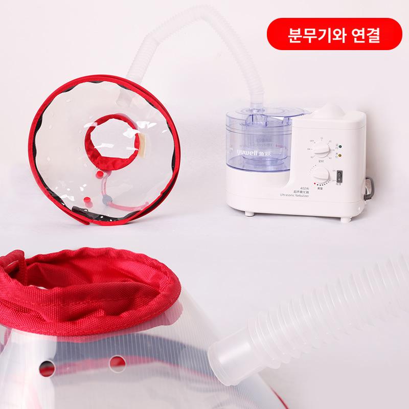 강아지 산소 고양이 넥카라 투명 깔때기 S 기본 - 상세 이미지 3