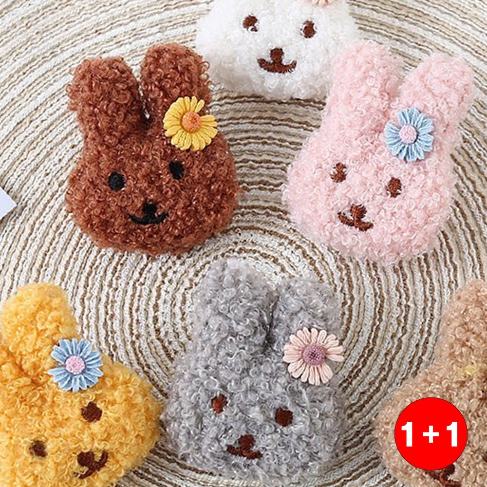 인형브로치 가방 옷리폼 토끼 인형 디자인 귀여운 장식 뱃지 브로치 인형브로치(주문의2배수량 배송) - 상품 이미지