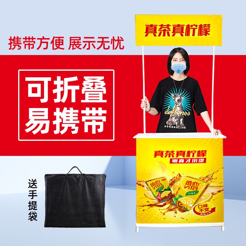 조립식 매대 행사용 이동식 플리마켓 가판대 홍보 간이 부스 조립형 거치 수납용 전시포디움 - 상세 이미지 3