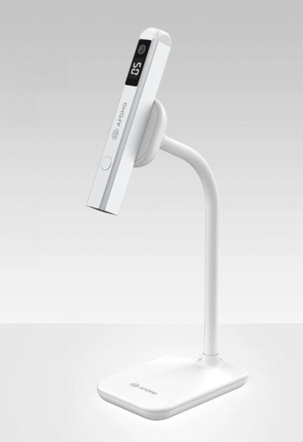 젤램프 핀큐어 페달 3w 젤 젤네일 거치대 led 램프 스위치 미니 자석 셀프젤네일 - 상품 이미지