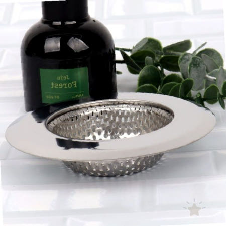 주방 싱크볼 배수구 스테인리스 거름망 음식물 찌꺼기 차단 넓은 원형 필터 가정용