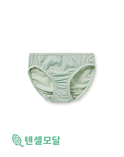 여아 주니어 모달 심플 패턴 팬티 IS36 - 상품 이미지