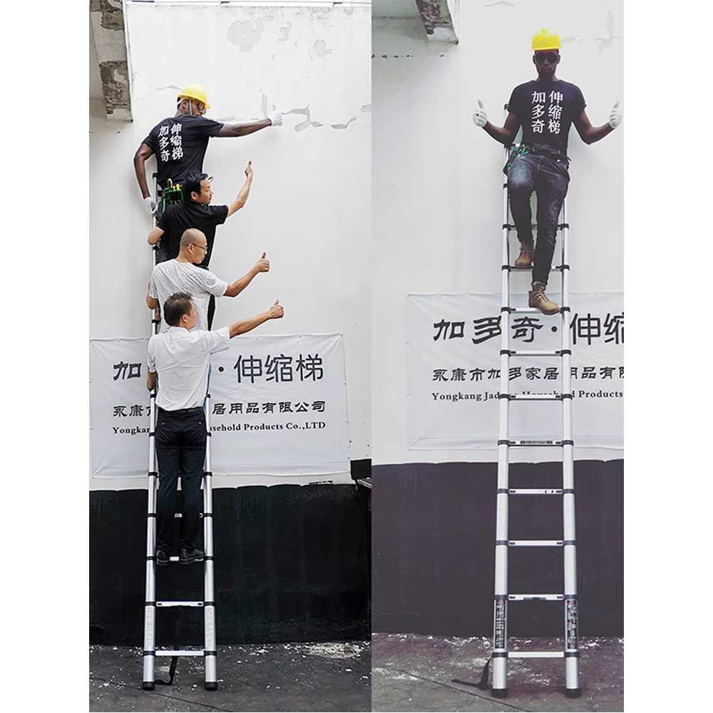 산업용 안테나 사다리 고소 현장 용 작업 고층 직선 발판 1.8m - 상세 이미지 5