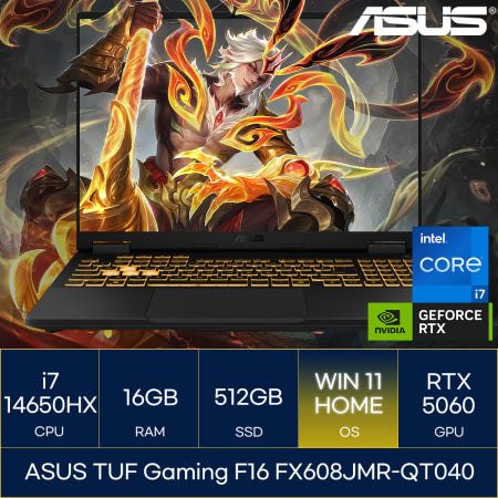 ASUS TUF Gaming F16 FX608JMR-QT040 (WIN11)_마우스+장패드+백팩증정 AN