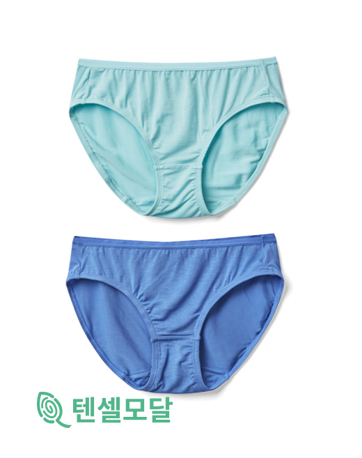 여아 주니어 모달 솔리드 블루톤 팬티 HS09 - 상품 이미지