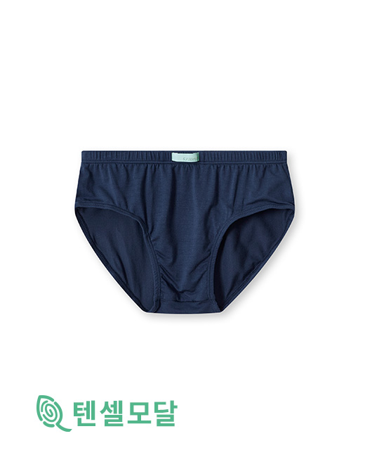 남아 주니어 모달 솔리드 인디고 팬티 IS34 - 상품 이미지