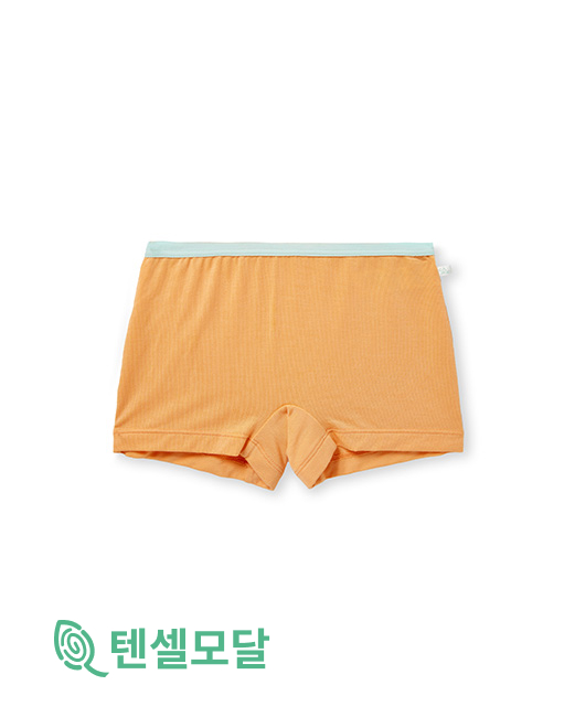 여아 주니어 모달 솔리드 오렌지 드로즈 IS23 - 상품 이미지