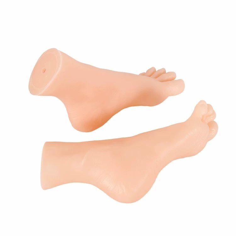 여자 발 마네킹 가짜 왼쪽 스케치 연습용 발마네킹 옷가게마네킹 촬영 플라스틱 여성용 구두 - 상세 이미지 5