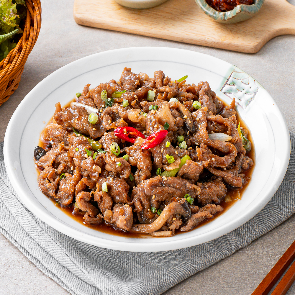 한돈 돼지불고기 불백 300g 4팩 간장 고추장 불고기 - 상품 이미지