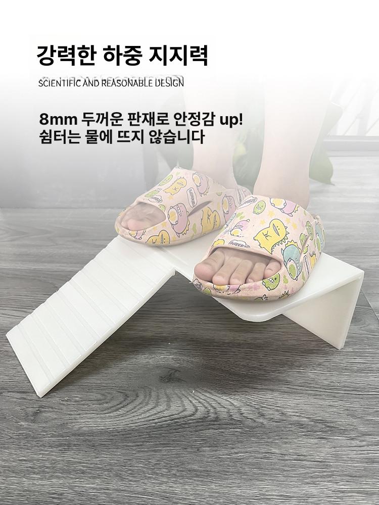 거북이 수조탱크 어항 하우스 육지 대형 직사각형 배수 전면 사다리형 16.5cmx10cmx5cm - 상세 이미지 4