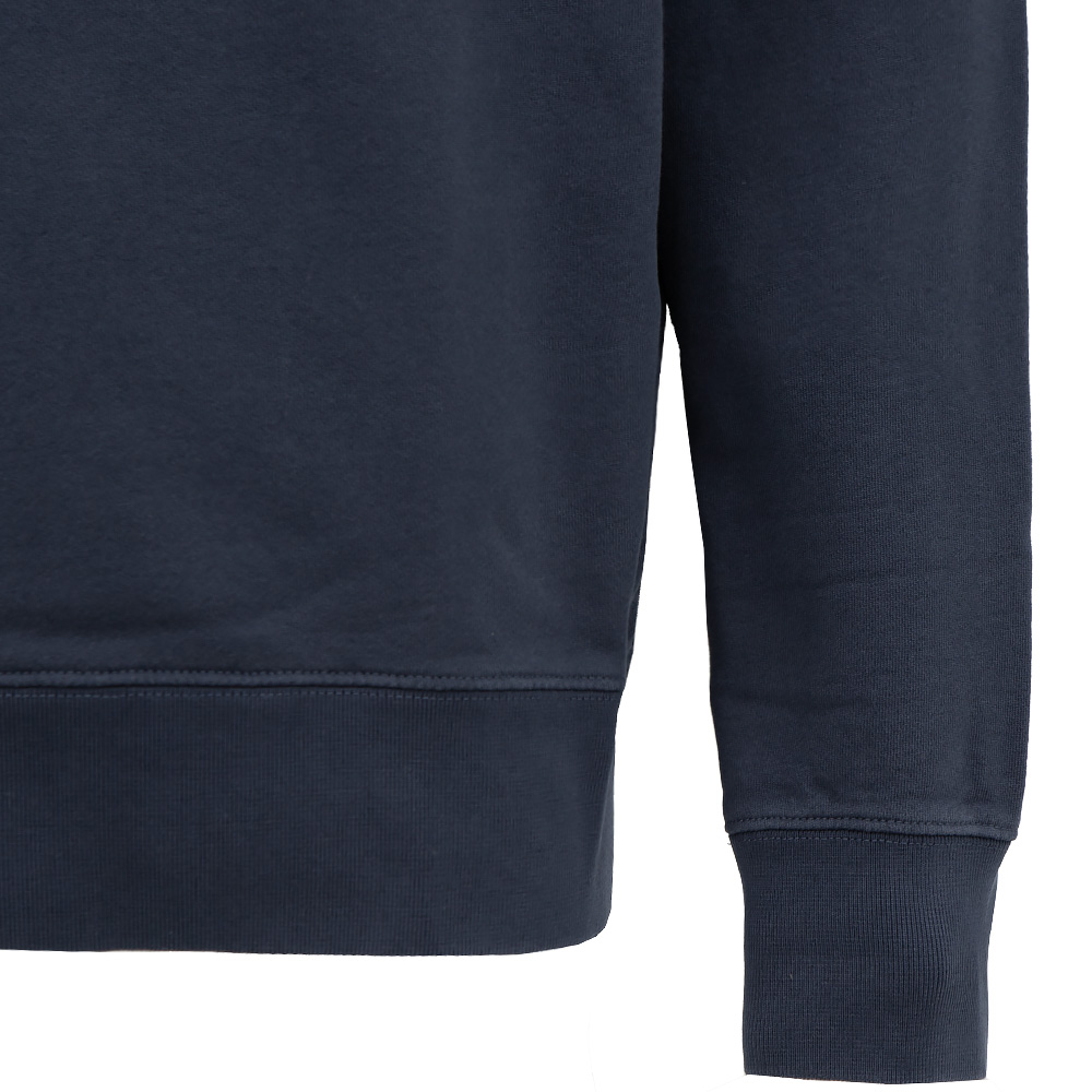 메종키츠네 칠랙스 폭스 패치 네이비 맨투맨 LM00303KM0001 P476 (2025 S/S) L,XL 이미지 6