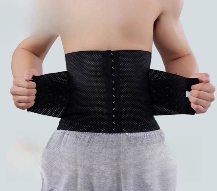 남자뱃살복대 남자복대 통기성 옆구리 속옷 똥배 허리 스킨 S(40-47.5kg) - 상품 이미지