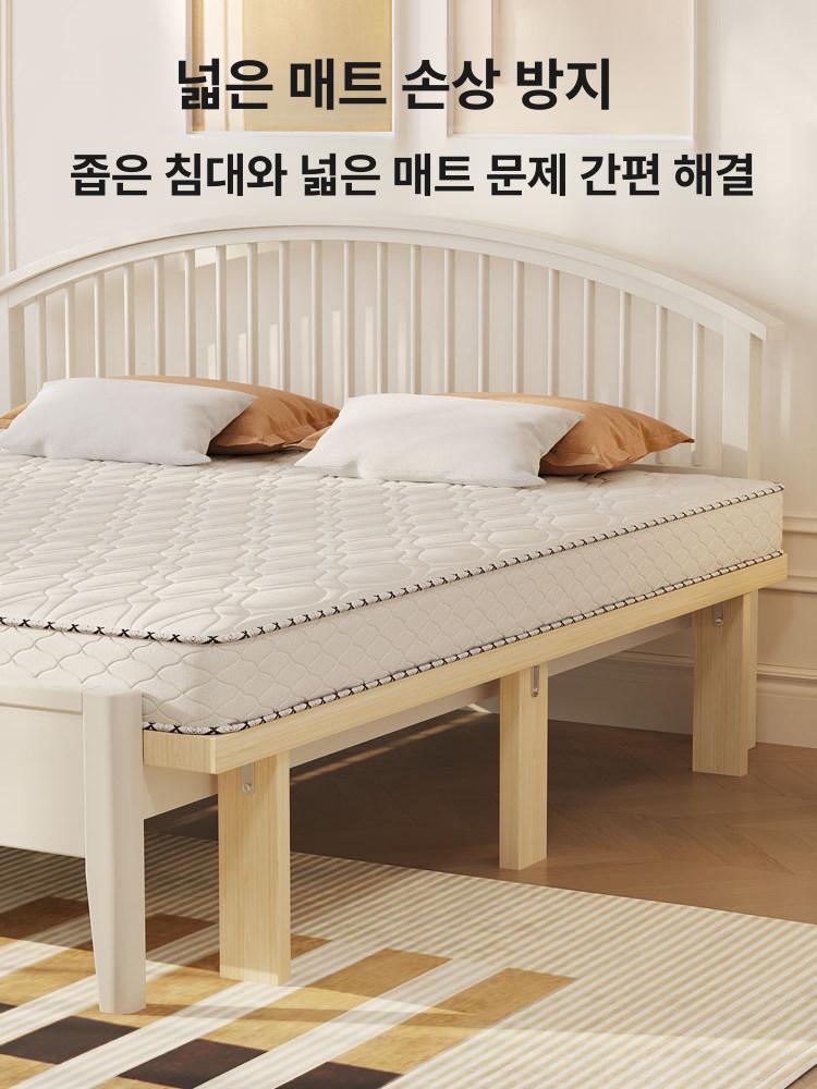 침대 옆 틈새 사이드 직사각 폭 메우기 9cm 간격 [9cm 폭] 100x40cm 원목 - 상세 이미지 3