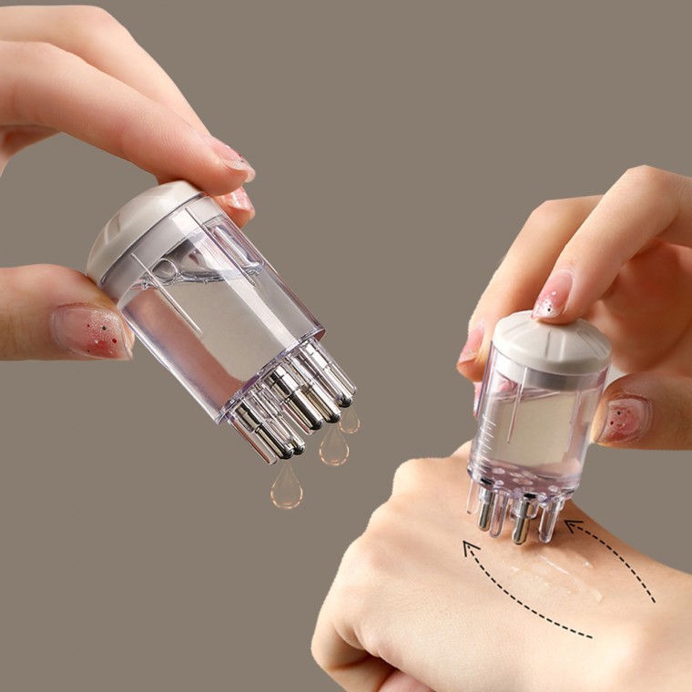 지니몰 장만A738 화장품 소분용기 앰플 브러쉬 두피 도포기 엠플 마사지 헤어토닉 에센스 - 상품 이미지