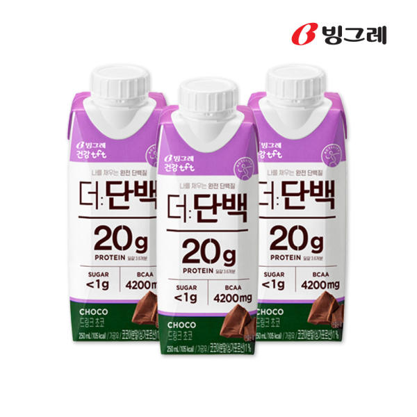프로틴 드링크 초코맛, 250ml, 36개 - 상품 이미지