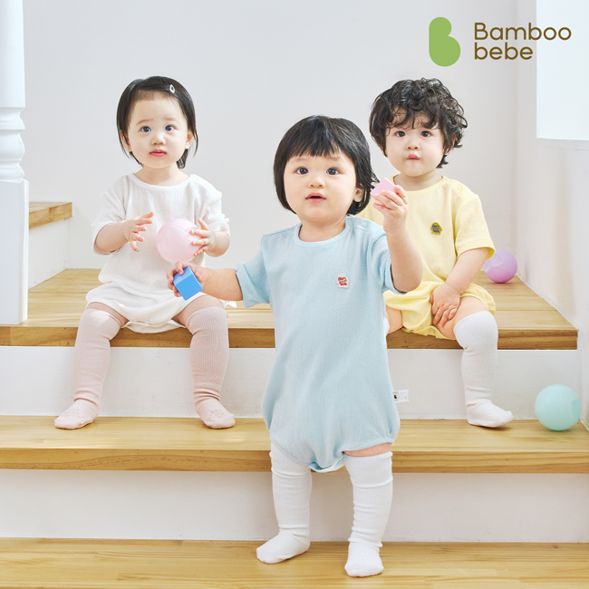 [밤부베베] 밤부 멜로우 바디슈트(3~12개월) - 상품 이미지