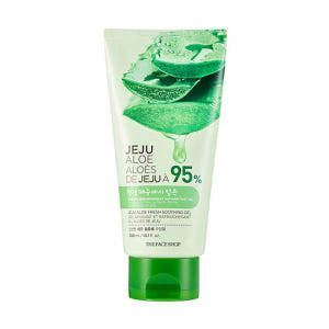 더페이스샵 신선한 제주 알로에 수딩젤 튜브형 300mL 솔직 후기 | 피부 타입별 분석 - 상품 이미지 1