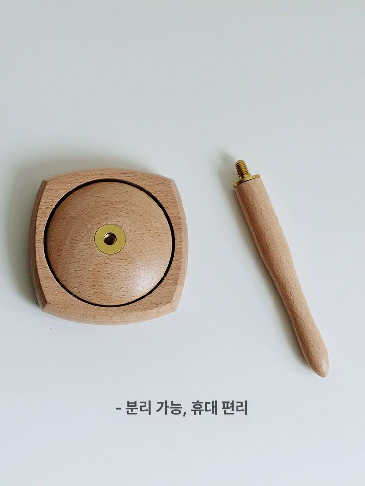 코바늘 보관함 도구용품 정리함 원사 DIY 홀더 이중 축 A - 상세 이미지 5