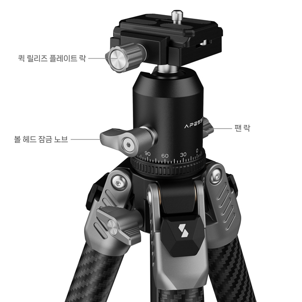 스몰리그 5478 포토용 카본 삼각대 - 상세 이미지 4