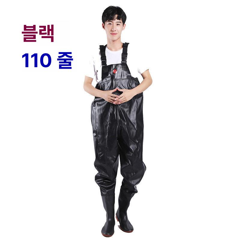 갯벌체험옷 갯벌 체험복 낚시 전신 초등 방수 일체형 85 블루 두꺼운 허벅지 바지 46 - 상세 이미지 5