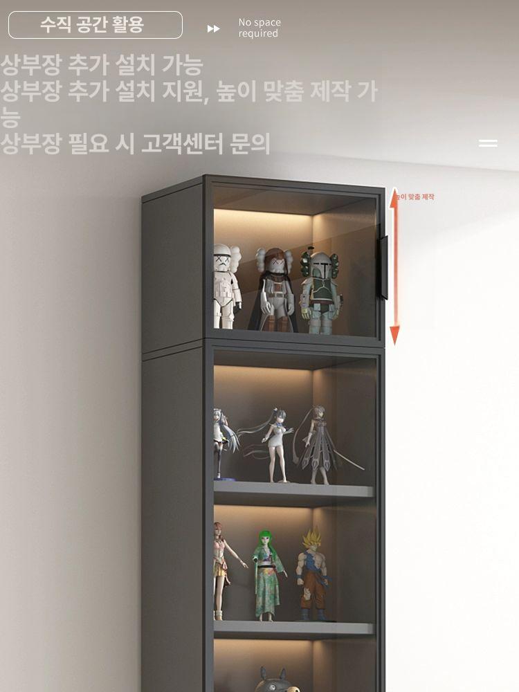 위스키 진열장 술장식장 양주 보관함 틈새 홈바 인테리어 디스플레이 - 상세 이미지 2