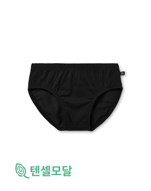 남아 주니어 모달 기본 블랙 팬티 HF03 - 상품 이미지