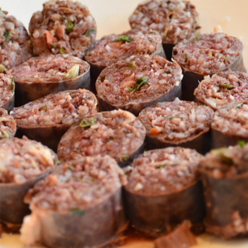 아바이 왕순대 피순대 토종 옛날 전통 북한 이북 함경도 속초중앙시장 슬라이스 500g - 상세 이미지 2