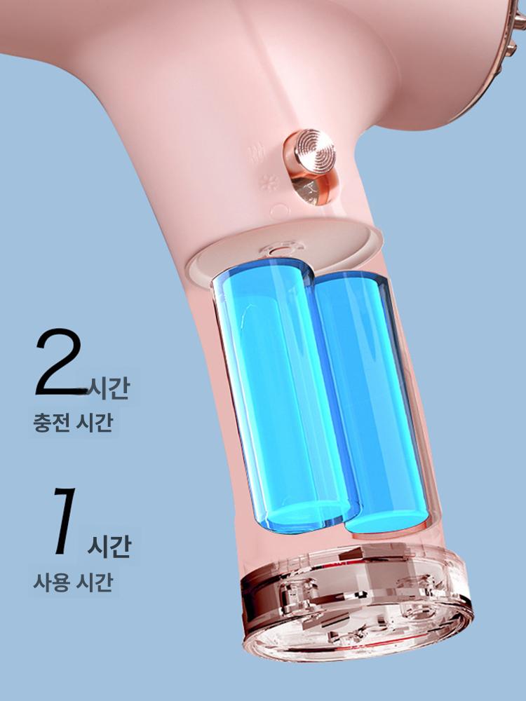 차량용 헤어 드라이기 여행 시거잭 충전 자동차 캠핑용 온풍기 식 냉풍 용 - 상세 이미지 3