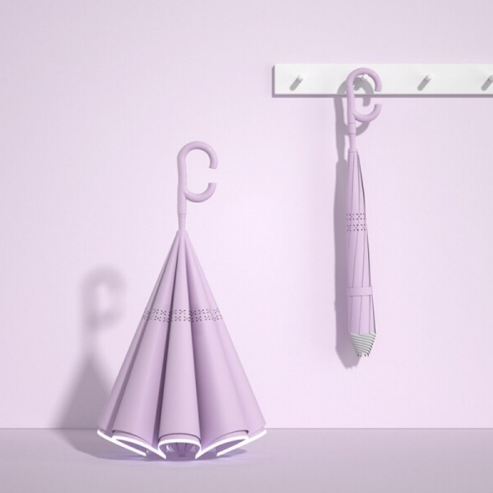 거꾸로우산 장우산 지팡이 경량 튼튼한 - 상세 이미지 4