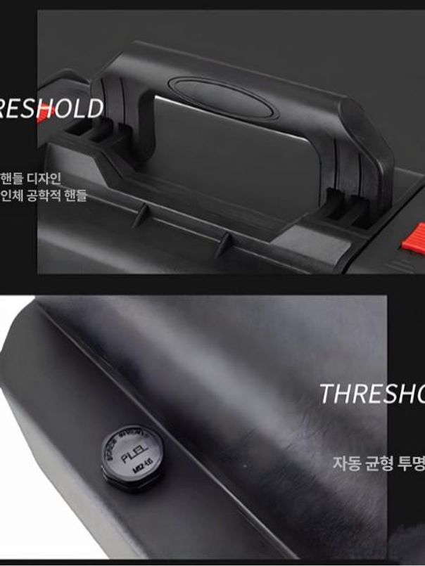 휴대용 무선마이크 케이스 유무선 캐비닛 저장 패브릭 플라스틱상자 가방 운반 수납함 행사 - 상세 이미지 5