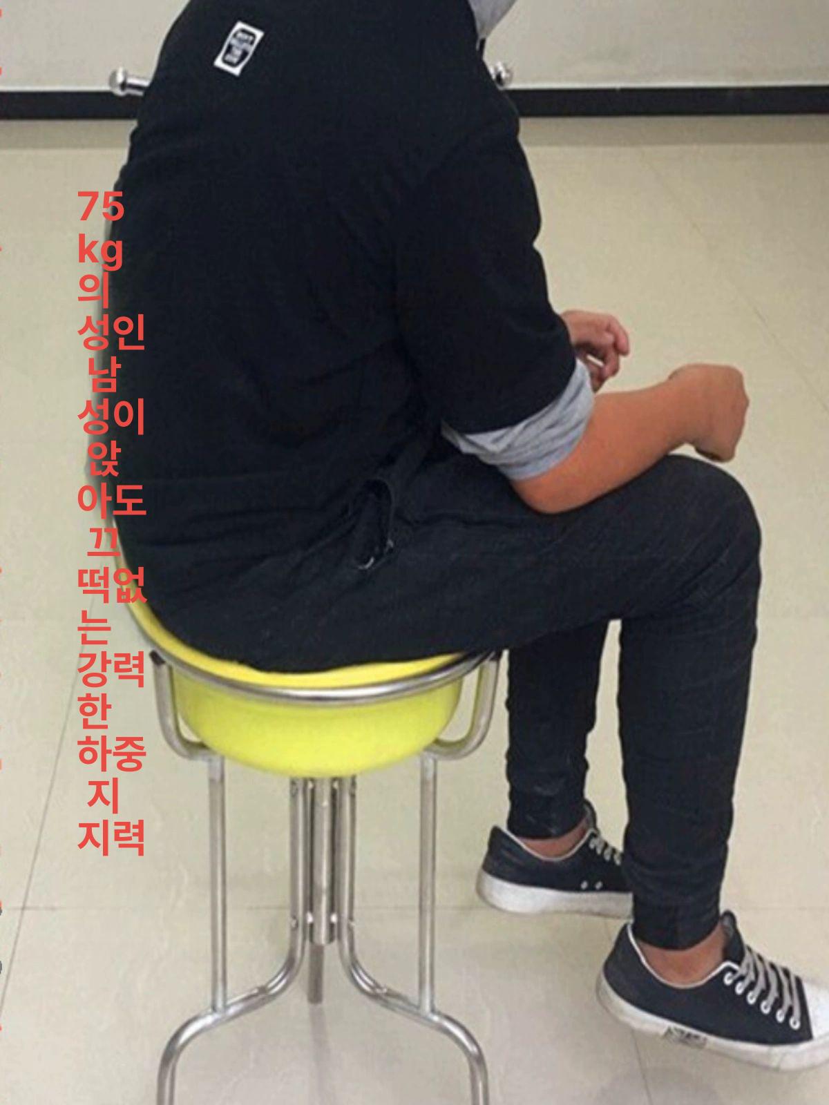 세면대 세수대야받침대 세숫대야 선반 거치대 걸이 다라이 64cm 1단계 수건걸이 플라스틱 - 상세 이미지 3