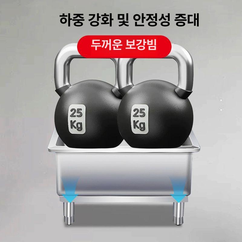 펜션 마포걸레 빠는 스텐 대걸레청소통 개수대 빨기 객실청소 마포 스테인리스 - 상세 이미지 4