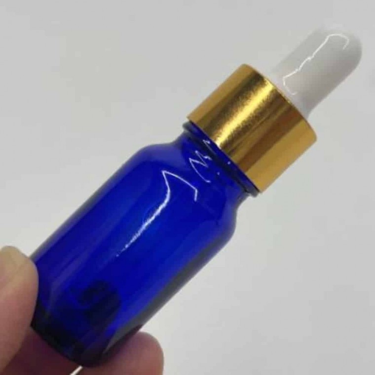 지니몰 에센스용기 스포이드병 액상용기 에센스공병 오일스포이드 파랑공병 10ml - 상품 이미지