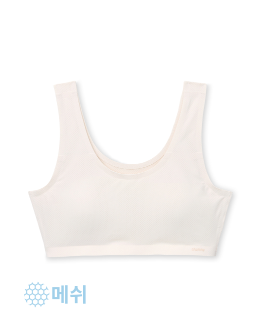 여 주니어 메쉬 스킨톤 브라 JM03 - 상품 이미지