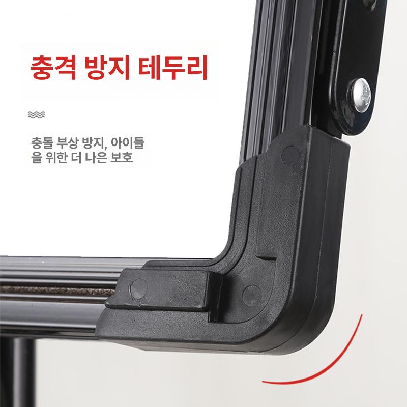 자석 이젤 미니 이동식 양면 보드판 칠판 세우는 장식용 테이블 캔버스 그림 패널 - 상세 이미지 3