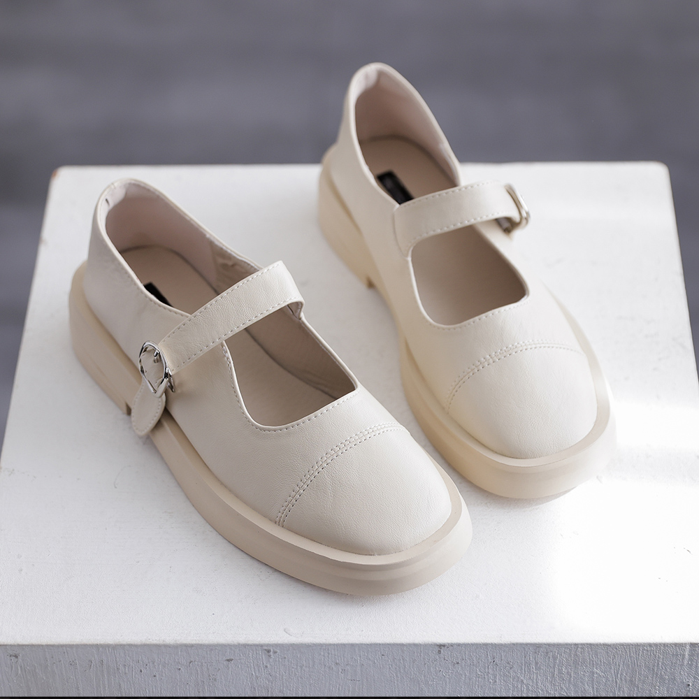 [3.5cm]청키 인조 가죽 메리제인 로퍼 셀딘 이미지 7