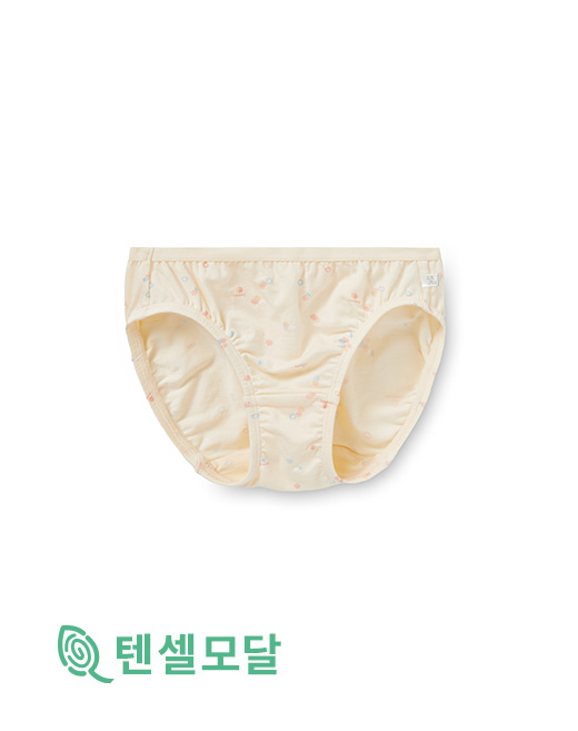 여아 주니어 모달 심플 그래픽 팬티 IS44 - 상품 이미지