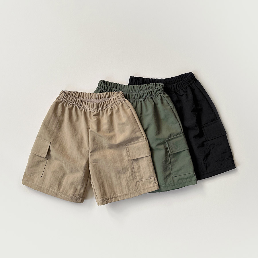 유아 아동 키즈 카고 반바지 아기 여름 편한 데일리 남아 여아 하프 팬츠 W 오도도 - 상품 이미지