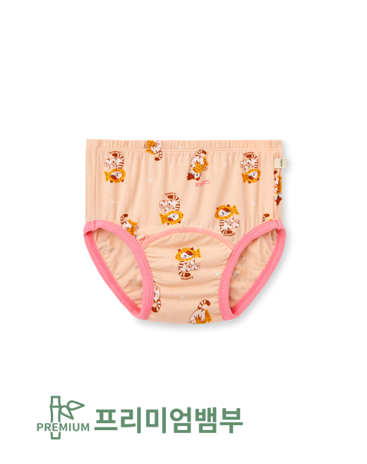 여 유아 프리미엄뱀부 겨울고양이 배변팬티 IF10 - 상품 이미지