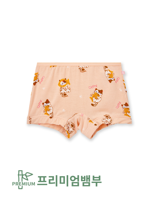 여아 주니어 프리미엄뱀부 겨울고양이 드로즈 IF19 - 상품 이미지