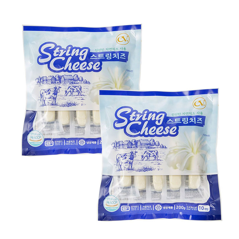 스트링치즈 20g x 10개 아이간식 자연치즈 - 상품 이미지